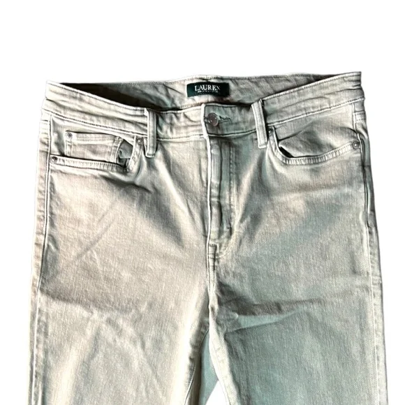 Ralph Lauren Premier Straight Cropped Jeans - Picture 2 of 6